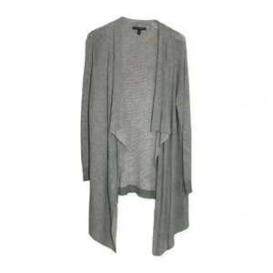 Banana Republic Waterfall Open Front Cardigan Gray XS